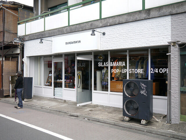SILAS MARIAの店舗の様子