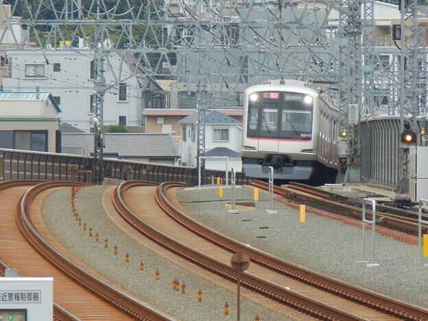 綱島駅からの眺め